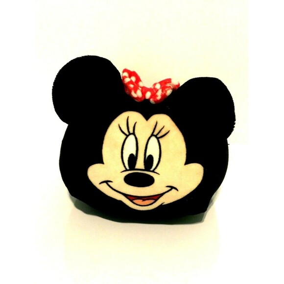 Disney Minnie Mouse Character Round Travel Throw Pillow Decorative Décor Plush - Picture 1 of 2